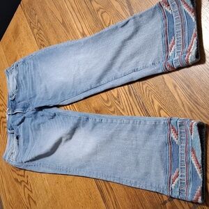 DRIFTWOOD JEANS Womens 26 BLUE COLETTE DENIM Preowned Light Wash ?